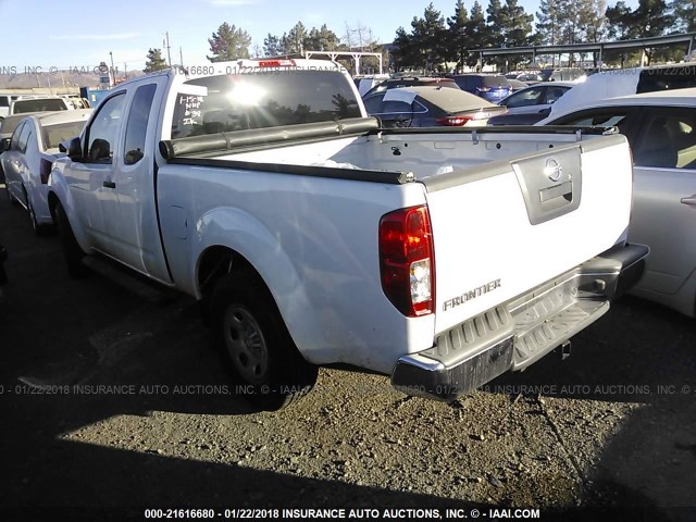 1N6BD0CT5CC407136 - 2012 NISSAN FRONTIER S/SV WHITE photo 3