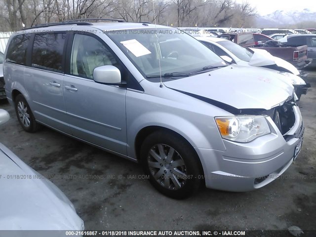 2A8HR54P08R153064 - 2008 CHRYSLER TOWN & COUNTRY TOURING SILVER photo 1