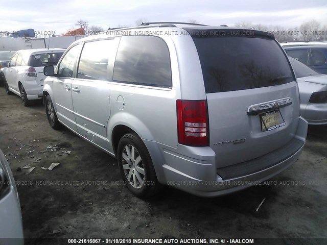 2A8HR54P08R153064 - 2008 CHRYSLER TOWN & COUNTRY TOURING SILVER photo 3