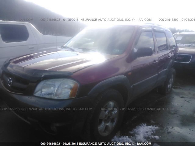 4F2CZ96163KM41437 - 2003 MAZDA TRIBUTE ES 栗色 照片 2