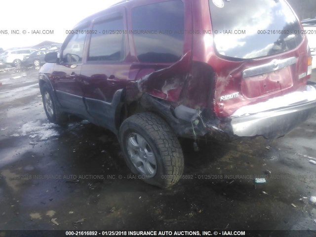 4F2CZ96163KM41437 - 2003 MAZDA TRIBUTE ES 栗色 照片 3