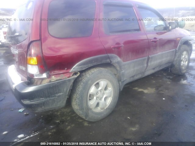 4F2CZ96163KM41437 - 2003 MAZDA TRIBUTE ES 栗色 照片 4