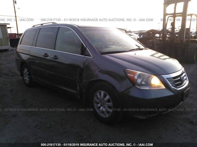 5FNRL3H65AB052168 - 2010 HONDA ODYSSEY EXL GRAY photo 1