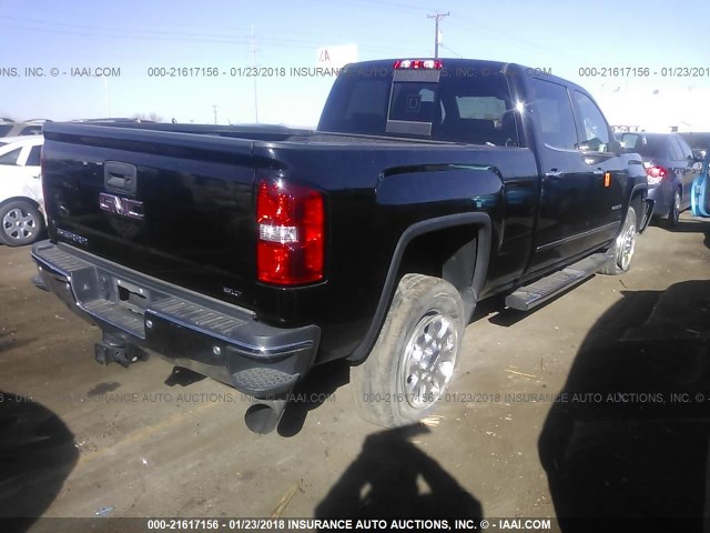 1GT12ZE82FF167998 - 2015 GMC SIERRA K2500 SLT BLACK photo 4