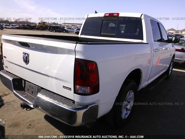 1C6RR6LP1DS534442 - 2013 RAM 1500 SLT WHITE photo 4