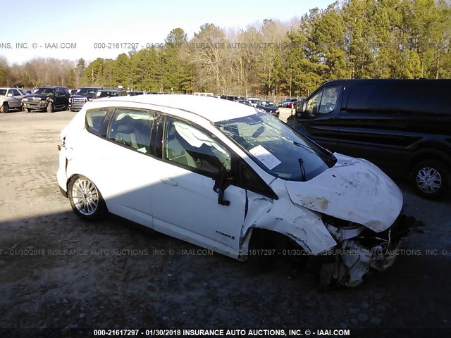 1FADP5AU9EL519233 - 2014 FORD C-MAX SE WHITE photo 1