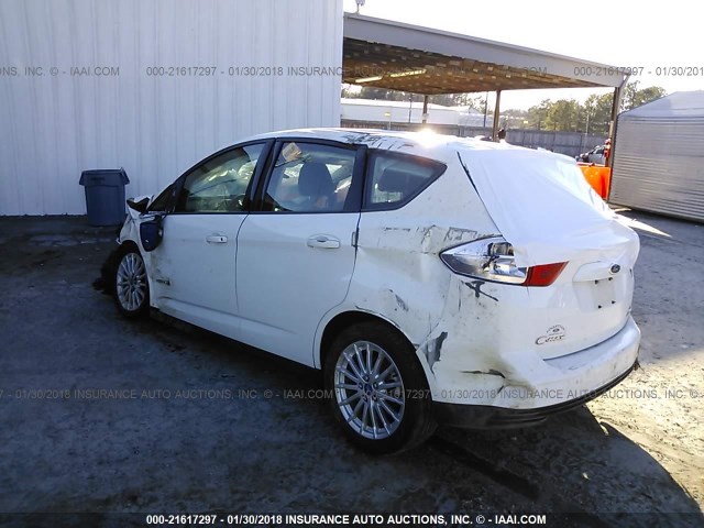 1FADP5AU9EL519233 - 2014 FORD C-MAX SE WHITE photo 3