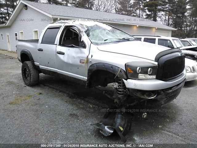 1D7KS28C87J565328 - 2007 DODGE RAM 2500 ST/SLT SILVER photo 1