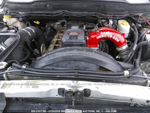 1D7KS28C87J565328 - 2007 DODGE RAM 2500 ST/SLT 银色 照片 10
