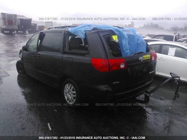 5TDKK4CC4AS307508 - 2010 TOYOTA SIENNA CE/LE BLACK photo 3