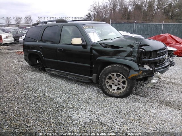 1GNEK13Z12R182426 - 2002 CHEVROLET TAHOE K1500 GREEN photo 1