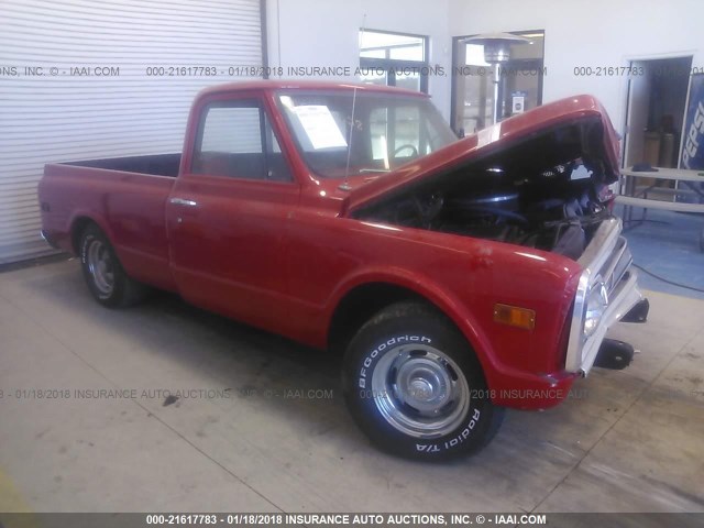 CS139A854272 - 1969 CHEVROLET C10 RED photo 1