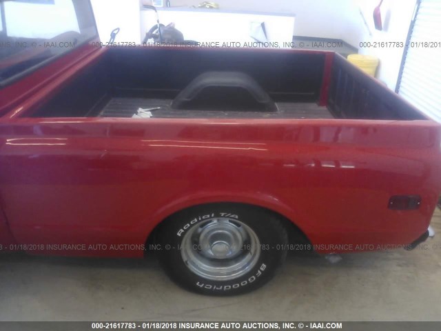 CS139A854272 - 1969 CHEVROLET C10 RED photo 8