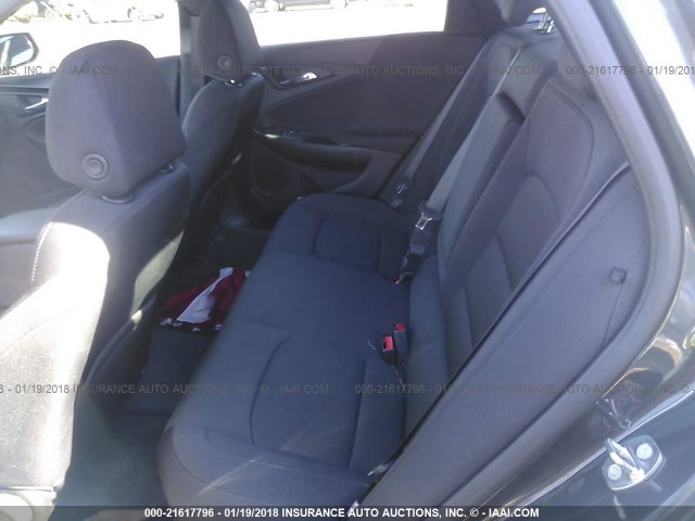 1G1ZB5ST7HF289532 - 2017 CHEVROLET MALIBU LS ნაცრისფერი ფოტო 8