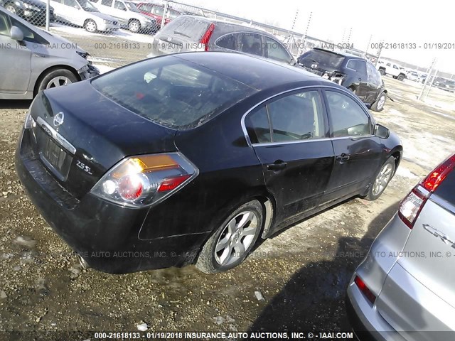 1N4AL21EX8N414084 - 2008 NISSAN ALTIMA 2.5/2.5S BLACK photo 4