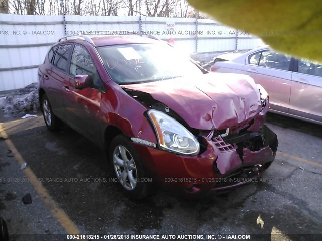 JN8AS58V89W167751 - 2009 NISSAN ROGUE S/SL RED photo 1