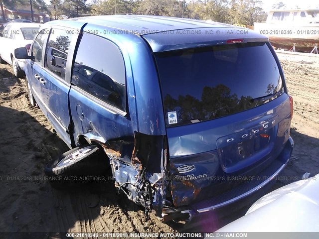 2D4RN4DG0BR600245 - 2011 DODGE GRAND CARAVAN EXPRESS BLUE photo 3