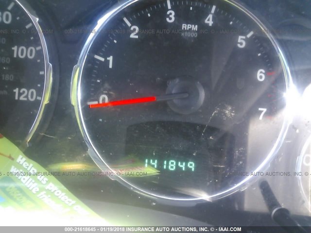 1J8GN28KX8W133366 - 2008 JEEP LIBERTY SPORT 栗色 照片 7