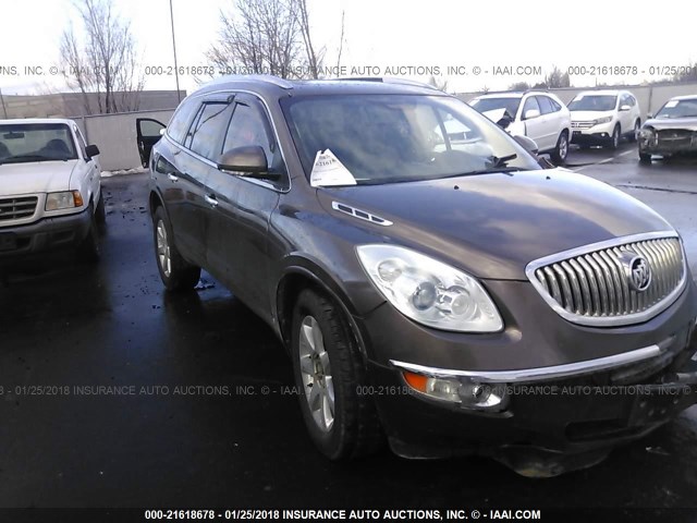 5GAEV23778J248636 - 2008 BUICK ENCLAVE CXL BROWN photo 1