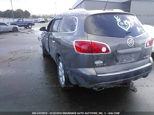 5GAEV23778J248636 - 2008 BUICK ENCLAVE CXL Marron photo 3