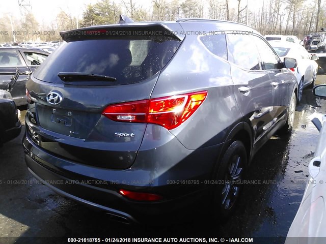 5XYZU3LB7FG263535 - 2015 HYUNDAI SANTA FE SPORT  BLACK photo 4