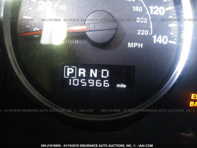 1J4RG4GK8AC153625 - 2010 JEEP COMMANDER SPORT Կարմիր լուսանկար 7