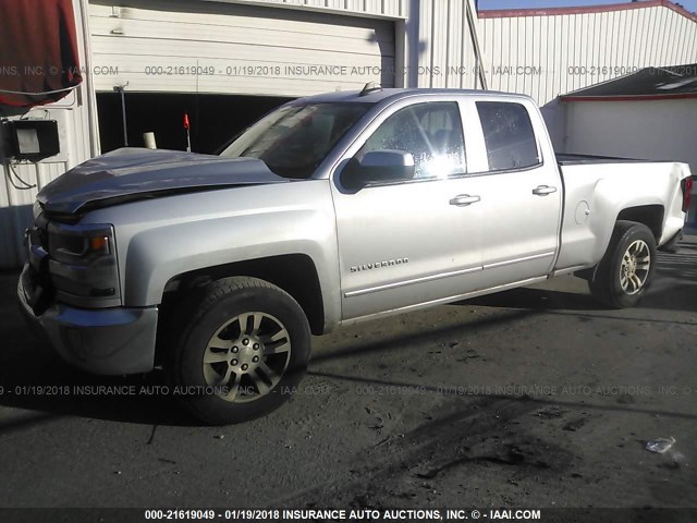 1GCRCREH7HZ328363 - 2017 CHEVROLET SILVERADO C1500 LT SILVER photo 2