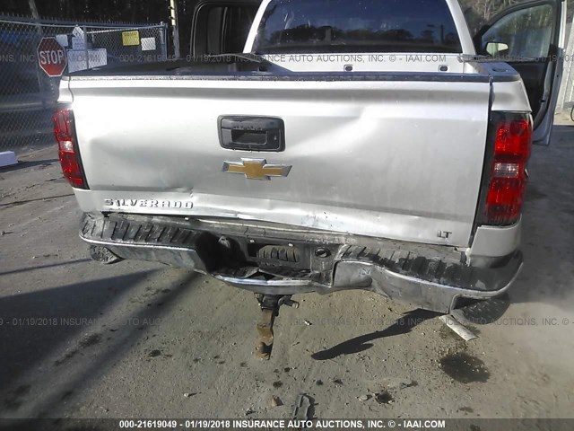 1GCRCREH7HZ328363 - 2017 CHEVROLET SILVERADO C1500 LT SILVER photo 6