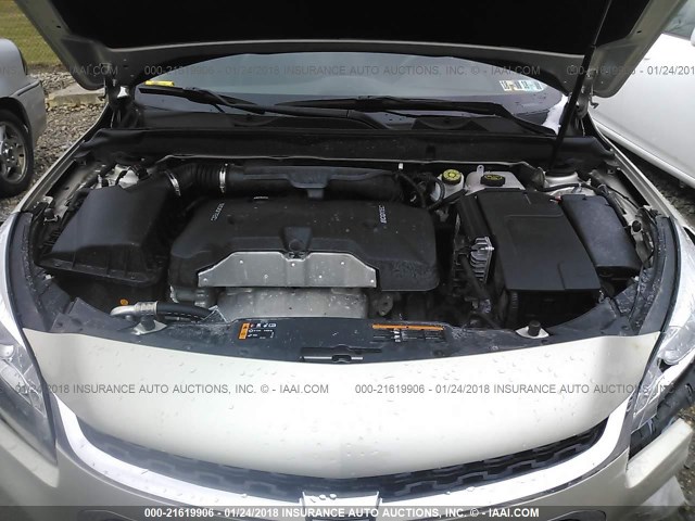 1G11C5SL3FF344999 - 2015 CHEVROLET MALIBU 1LT 金色 照片 10