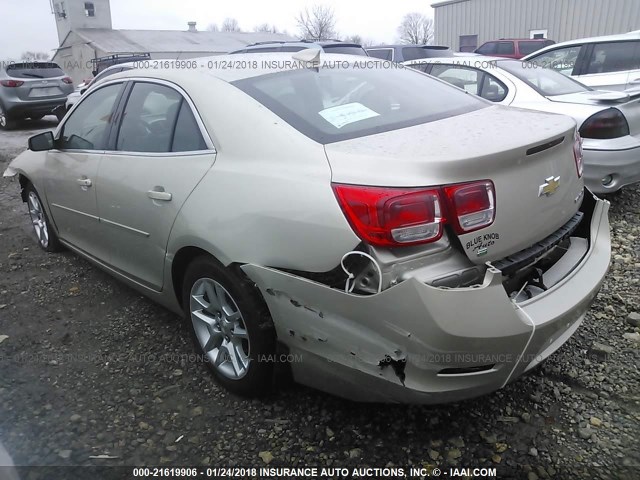 1G11C5SL3FF344999 - 2015 CHEVROLET MALIBU 1LT 金色 照片 3