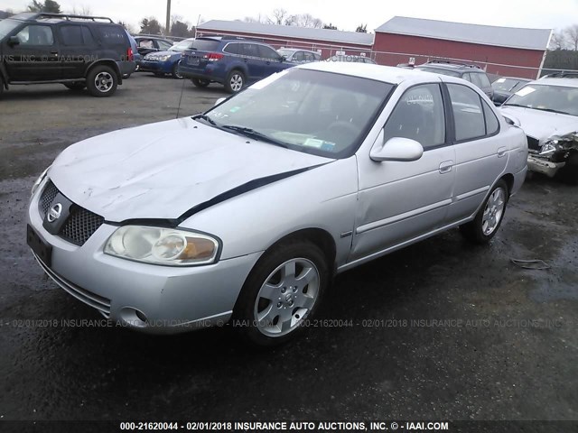 3N1CB51D76L516375 - 2006 NISSAN SENTRA 1.8/1.8S SILVER photo 2