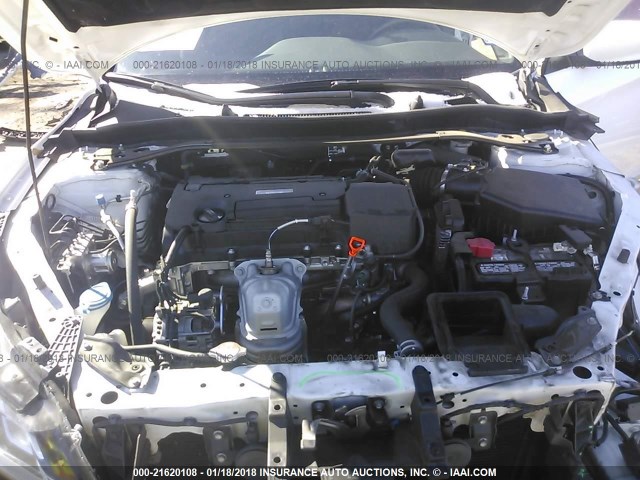 1HGCR2F58GA175460 - 2016 HONDA ACCORD SPORT თეთრი ფოტო 10