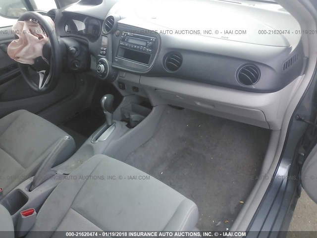 JHMZE2H39BS003617 - 2011 HONDA INSIGHT GRAY photo 5