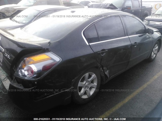 1N4AL21E29N513550 - 2009 NISSAN ALTIMA 2.5/2.5S BLACK photo 4