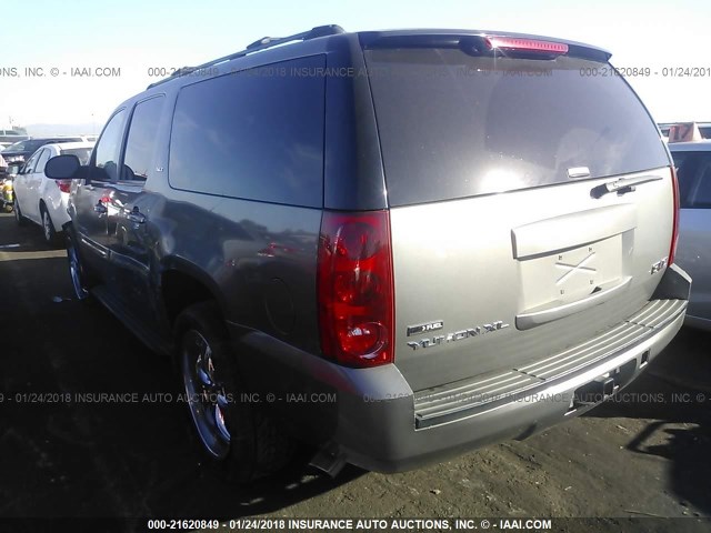 1GKFC16047J248517 - 2007 GMC YUKON XL C1500 GRAY photo 3