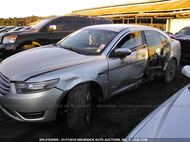 1FAHP2F80DG206378 - 2013 FORD TAURUS LIMITED SILVER photo 6