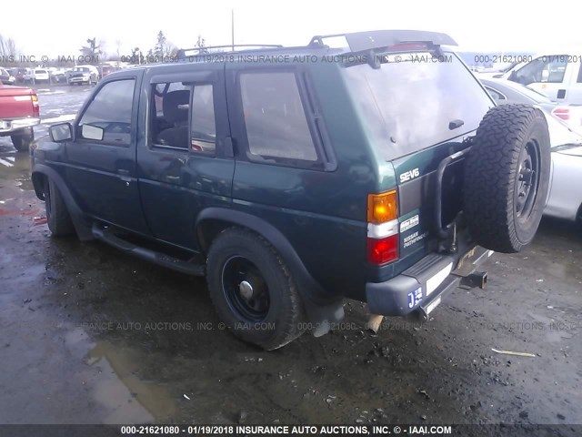 JN8HD17Y6SW062824 - 1995 NISSAN PATHFINDER LE/SE/XE GREEN photo 3