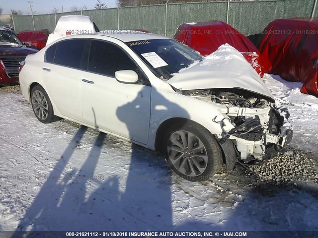 1HGCR2F56FA248971 - 2015 HONDA ACCORD SPORT 白色 照片 1
