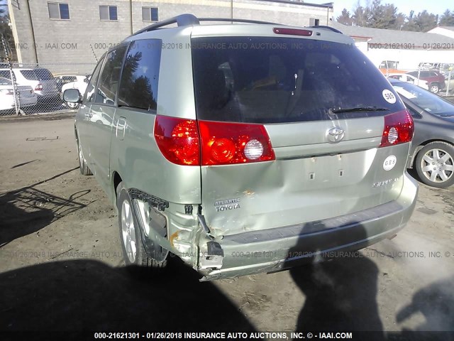 5TDZK23C08S170306 - 2008 TOYOTA SIENNA CE/LE GREEN photo 6