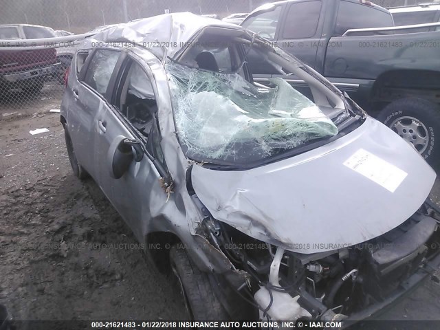 3N1CE2CP0FL403820 - 2015 NISSAN VERSA NOTE S/S PLUS/SV/SL/SR SILVER photo 6