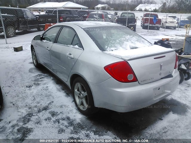 1G2ZG57N684196374 - 2008 PONTIAC G6 SE SILVER photo 3