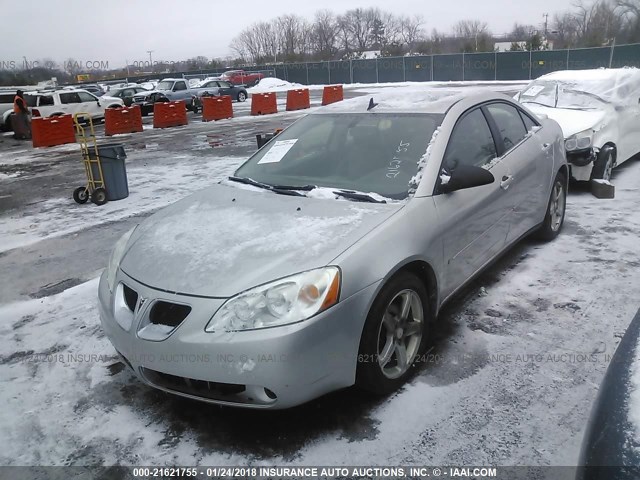 1G2ZG57N684196374 - 2008 PONTIAC G6 SE SILVER photo 6