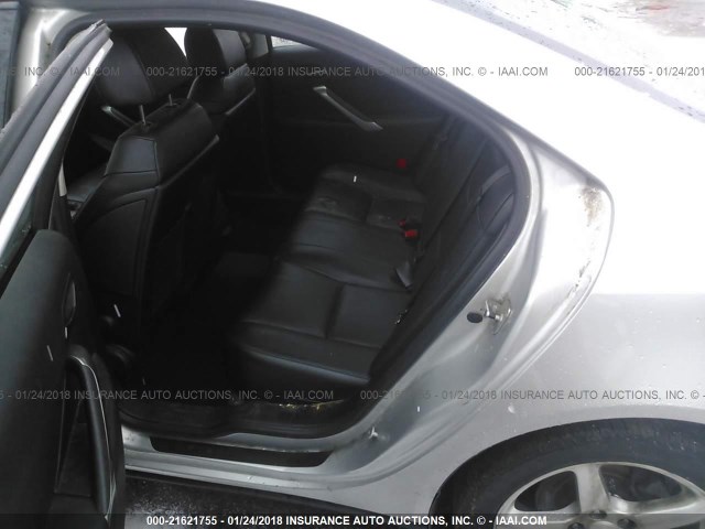 1G2ZG57N684196374 - 2008 PONTIAC G6 SE SILVER photo 8