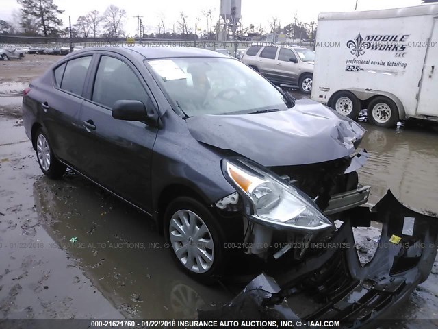 3N1CN7AP3FL892892 - 2015 NISSAN VERSA S/S PLUS/SV/SL GRAY photo 1