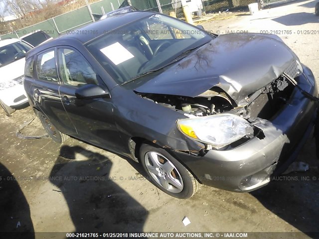 2T1KR32E96C582624 - 2006 TOYOTA COROLLA MATRIX XR GRAY photo 1