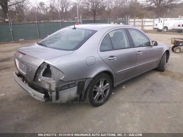 WDBUF87J86X194398 - 2006 MERCEDES-BENZ E 350 4MATIC TAN photo 4