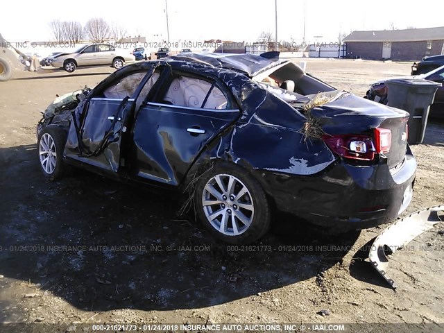 1G11F5SL9FF286825 - 2015 CHEVROLET MALIBU LTZ 黑色 照片 3