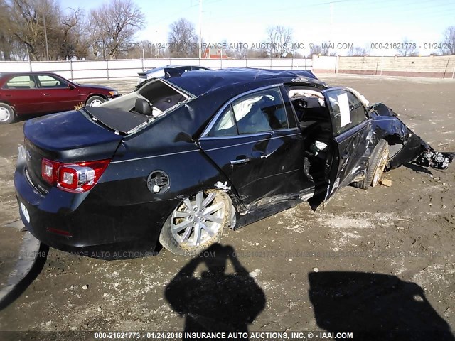 1G11F5SL9FF286825 - 2015 CHEVROLET MALIBU LTZ 黑色 照片 4