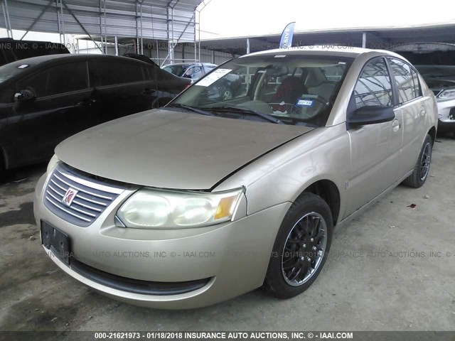 1G8AJ55F86Z168219 - 2006 SATURN ION LEVEL 2 Pewter photo 2