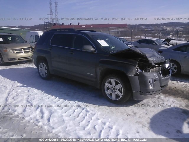 2CTFLTE50B6213536 - 2011 GMC TERRAIN SLE GRAY photo 1